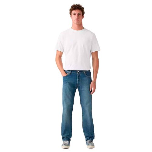 Pantalón de mezclilla Levis azul para caballero 00501-3333