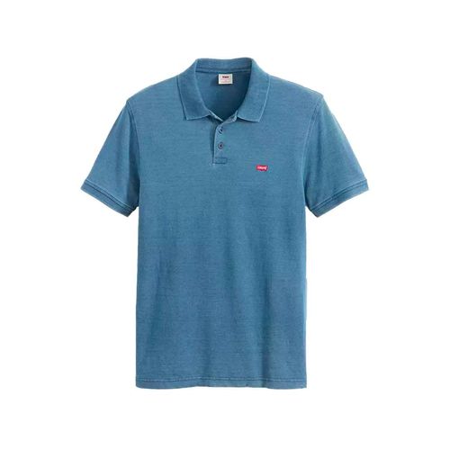 Playera tipo polo Levis azul para caballero 35883-0271