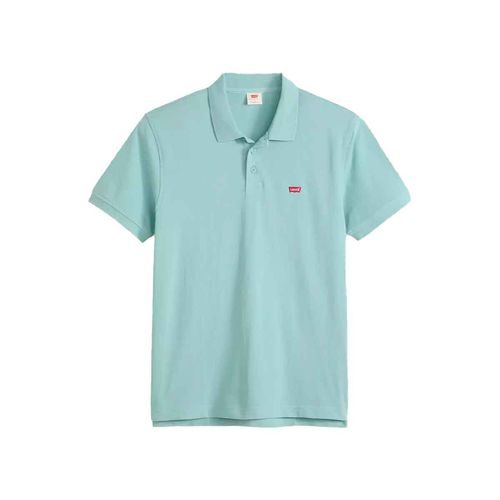 Playera tipo polo Levis azul para caballero 35883-0283
