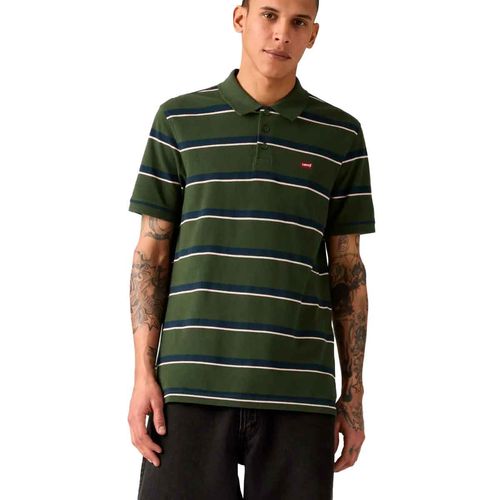 Playera tipo polo Levis verde para caballero 35883-0291