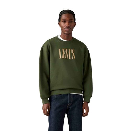 Sudadera Levis verde para caballero 38712-0411