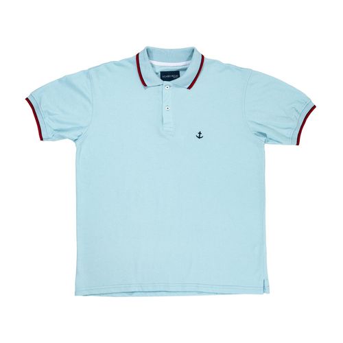 Playera tipo polo Cabo Rojo azul para caballero CRA-53