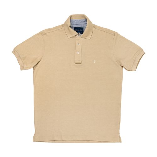Playera tipo polo Cabo Rojo caqui para caballero 7000