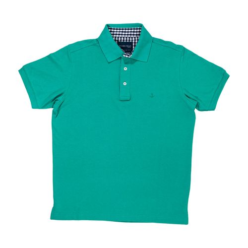 Playera tipo polo Cabo Rojo verde para caballero 7000