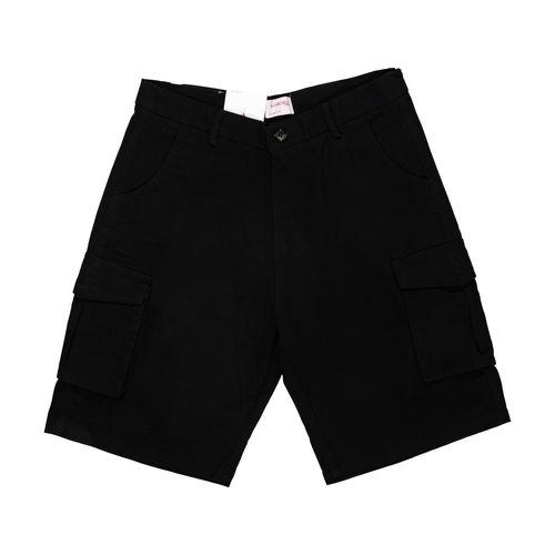 Bermuda Cabo Rojo negro para caballero JRM2491N