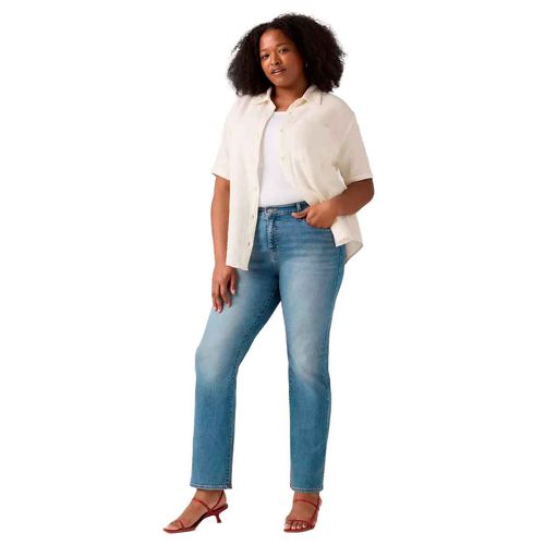 Pantalón de mezclilla Levis Plus azul para dama 19641-0062