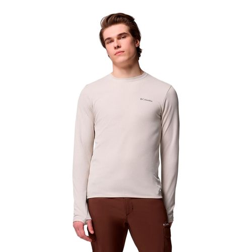 Playera deportiva Columbia beige para caballero 2136881278