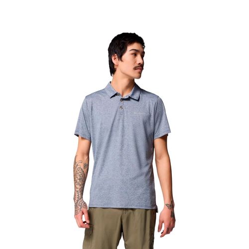 Camisa tipo polo Columbia azul para caballero 2118561464