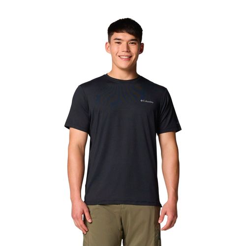 Playera deportiva Columbia negro para caballero 2118571010