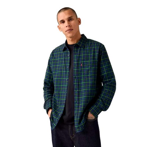 Camisa Levis azul para caballero 85748-0366