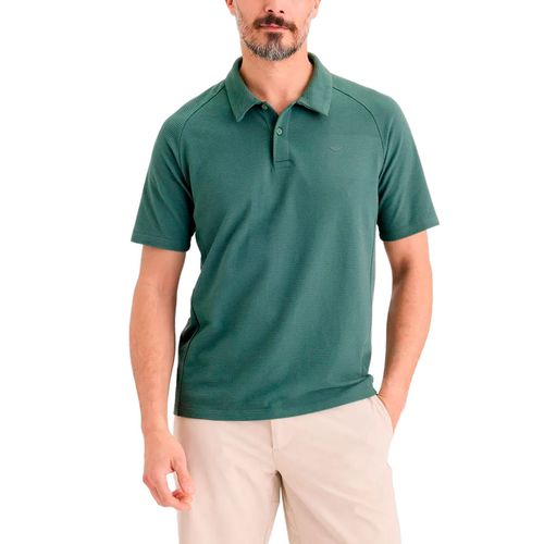 Playera tipo polo Dockers verde para caballero A8826-0011