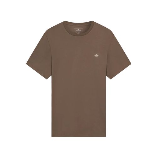 Playera Dockers café para caballero A3143-0043