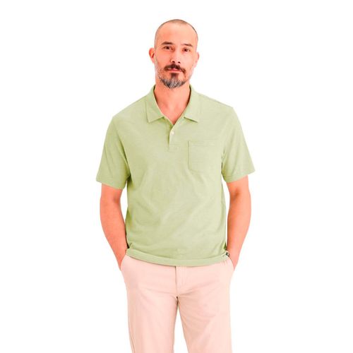 Playera tipo polo Dockers verde para caballero A5771-0017