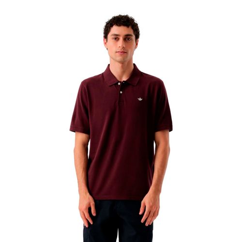Playera tipo polo Dockers tinto para caballero A6925-0029