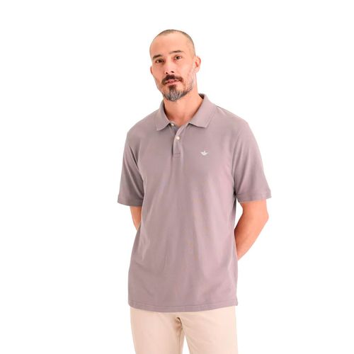Playera tipo polo Dockers morado para caballero A6925-0026