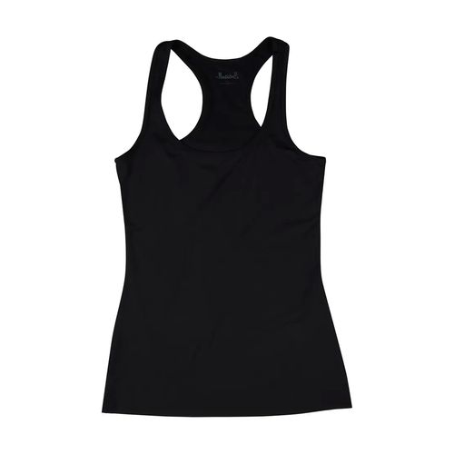 Camiseta básica Ilusion negro para dama 4488