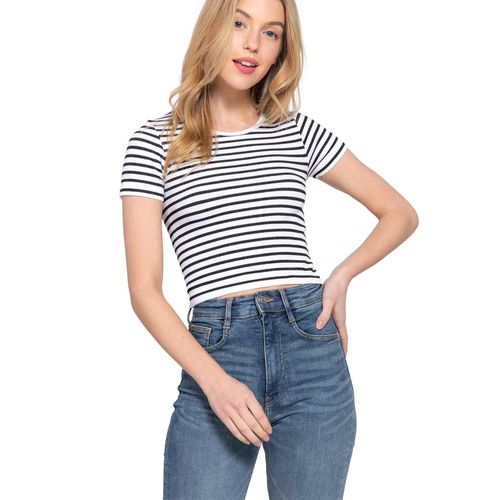 Playera Active Usa blanco para dama T13959