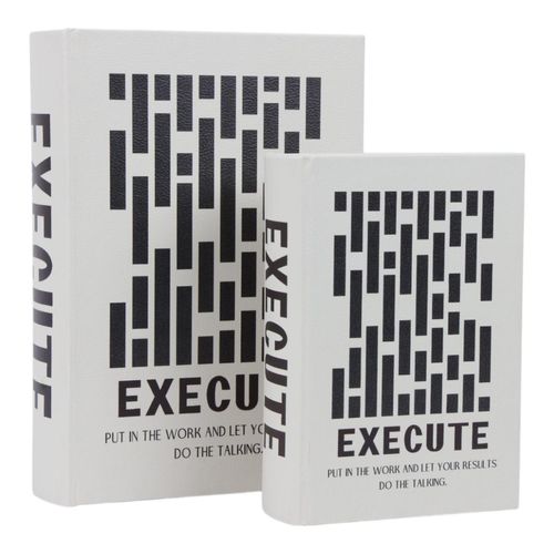 Cajas para libros Concepts Life 2 pzas  blanco 448-4520011