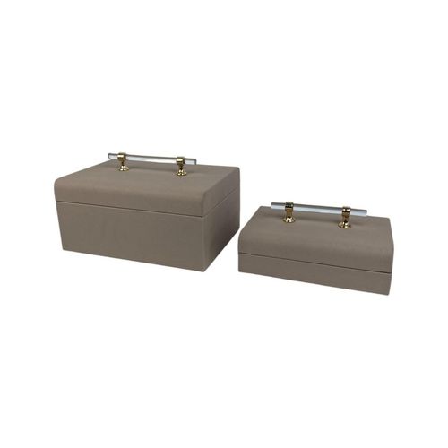 Juego de cajas Concepts Life 2 pzas beige 448-4720006