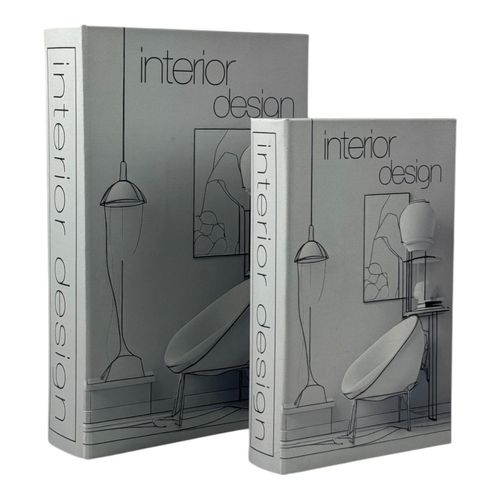 Cajas para libros Concepts Life 2 pzas beige 449-6510081