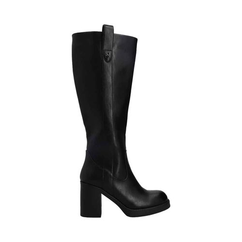 Bota vaquera Capa de ozono negro para dama 683601