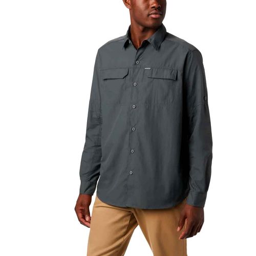 Camisa Columbia gris para caballero 1839311028