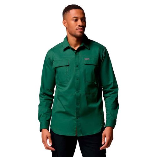 Camisa Columbia verde para caballero 2120581375