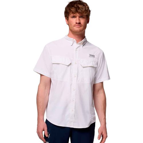 Camisa Columbia blanco para caballero 2136761100