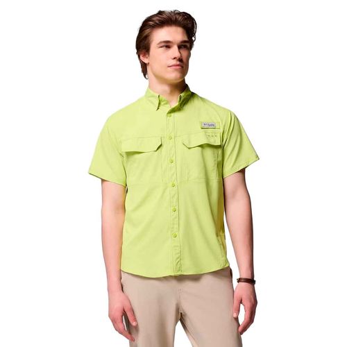 Camisa Columbia verde para caballero 2136761307