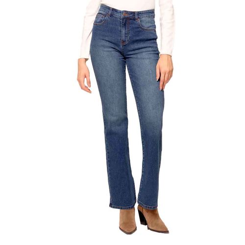 Pantalón de mezclilla Stop azul para dama 28014