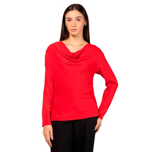Blusa Stop rojo para dama 56903