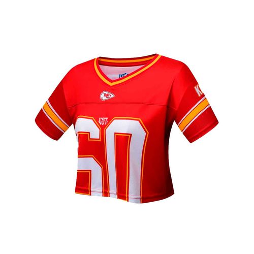 Playera deportiva Fexpro rojo para dama NFLCT625202RD1