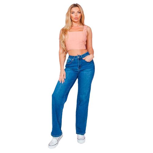 Pantalón de mezclilla Cute Diva azul para dama CD STT CD101