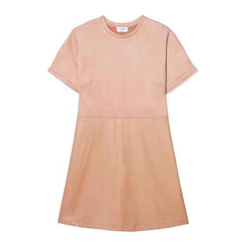 Vestido Stop beige para dama 28048