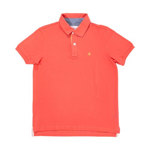 Playera tipo polo Cabo Rojo naranja para caballero 1500 SFC