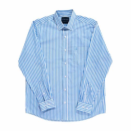 Camisa Cabo Rojo azul para caballero NARROW STRIPE