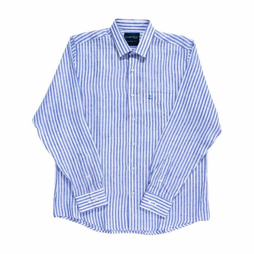 Camisa Cabo Rojo azul para caballero NUBIA 007