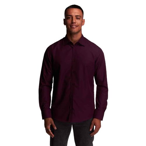 Camisa Authentic Lyon tinto para caballero 213377 502
