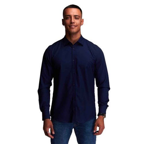 Camisa Authentic Lyon azul para caballero 213377 805