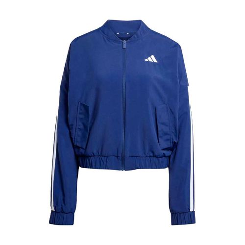 Chamarra deportiva Adidas azul para dama JV5327