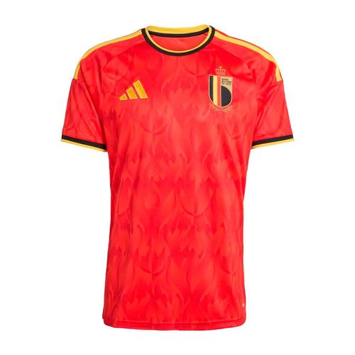 Jersey selección Bélgica Adidas rojo para caballero JM8381