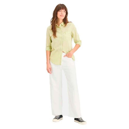 Pantalón de mezclilla Dockers blanco para dama A4823-0032