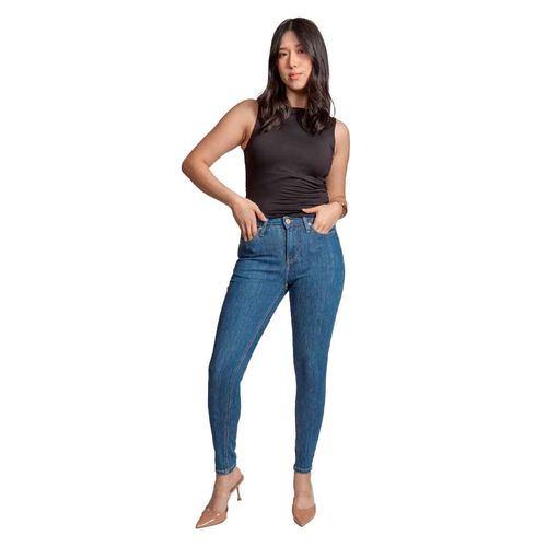 Pantalón de mezclilla Balam azul para dama BL7209