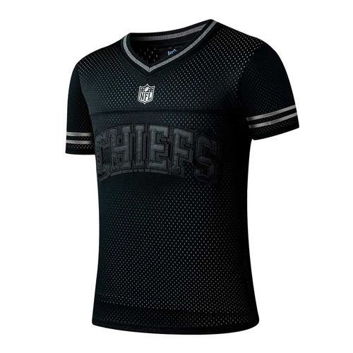 Playera deportiva Fexpro negro para caballero NFLJS525202BK1