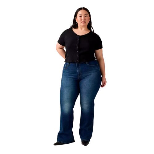 Pantalón de mezclilla Levis Plus azul para dama A3625-0017