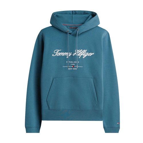 Sudadera Tommy Hilfiger azul para caballero MW0MW33631-DBZ