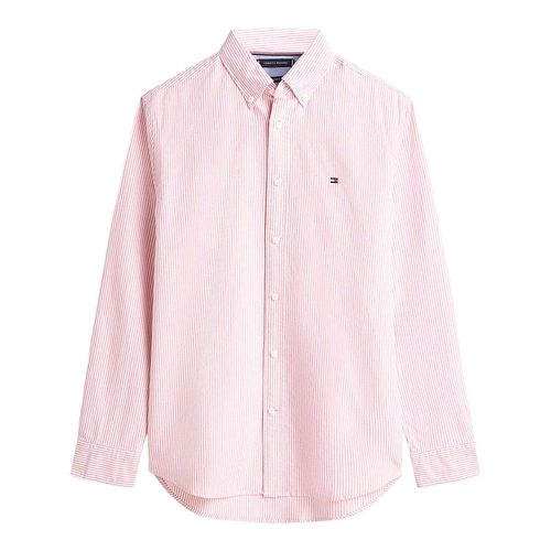 Camisa Tommy Hilfiger rosa para caballero MW0MW36238-0EX