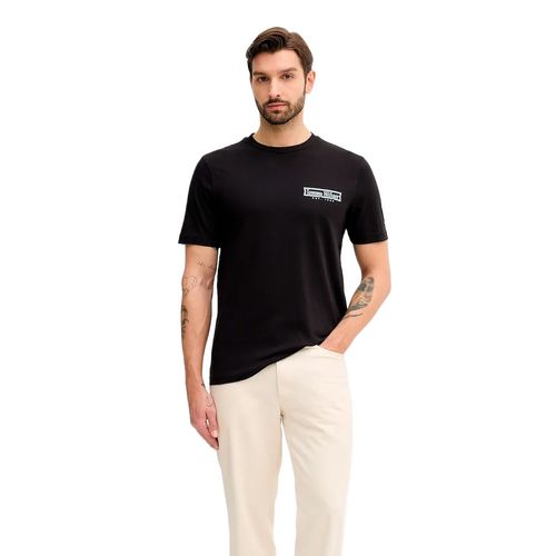 Playera Tommy Hilfiger negro para caballero MW0MW41465-BDS