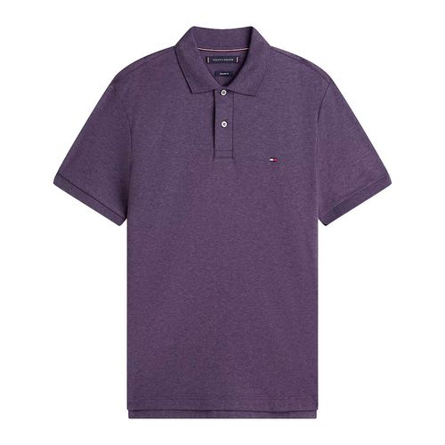 Playera tipo polo Tommy Hilfiger azul para caballero MW0MW39994-V9Y