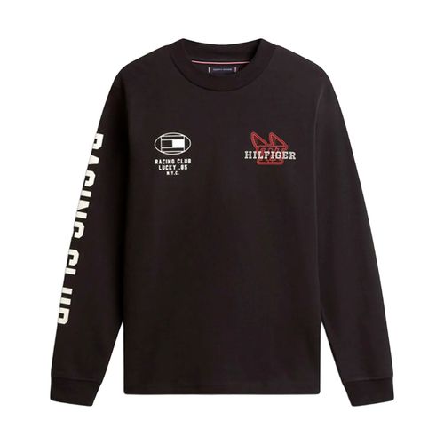 Playera Tommy Hilfiger negro para caballero MW0MW41467-BDS